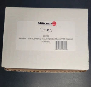 Verizon Milicom In-Ear (3.5mm) Smart 2-in-1 EarPhone/PTT Headset (Android) - Picture 1 of 5
