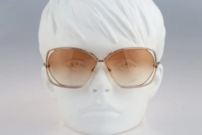 Christian Dior 2499 41 Vintage 80s tinted lenses iconic oversized sunglasses NOS - Image 1 of 4