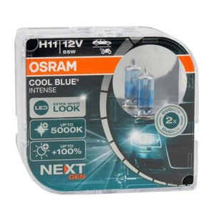 2x OSRAM Glühlampe H11 COOL BLUE INTENSE Next Gen 12V 55W PGJ19-2 +100% 5000K - Bild 1 von 2