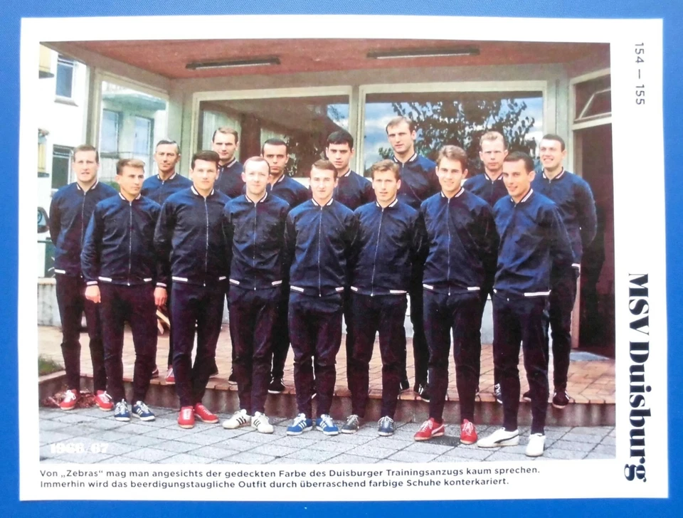Mannschaftsbild MSV Duisburg von 1966 < - Bild 1 von 1