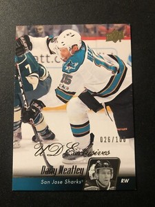 2010-11 Upper Deck UD Exclusives /100 Dany Heatley #413