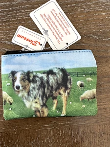 Monedero de muñeca Blossom Collection Australian Shepherd Dog 5,25x3,75 - Imagen 1 de 12