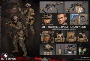 Modellino DAMTOYS 78089 Marine Expeditionary Unit Force Reconnaissance Plotone 1/6 - Foto 1 di 24