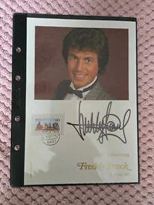 FREDDY BRECK / PHILSWISS AUFLAGE VON 1000 STÜCK / 21 JANUAR 1987 / 40. GEBURTST. - Bild 1 von 2