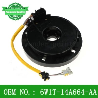  Spiral Cable Clock Spring 6W1T-14A664-AA For 2006-2007 Ford Crown Vic Victoria - Imagem 1 de 4