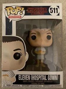 Funko Pop! Netflix Stranger Things Eleven Krankenhauskleid #511 mit Protektor - Bild 1 von 6