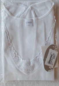 Tee shirt blanc Maria taille S Ghiro GRF201 (or5) - Imagen 1 de 2