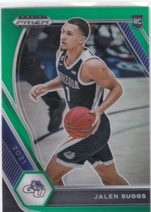 2021 Prizm Draft Picks Jalen Suggs Green Refractor Rookie #3 Gonzaga/Magic - Picture 1 of 1
