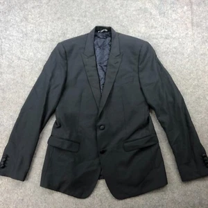 Dolce & Gabbana Black Martini Wool Blazer Suit Jacket TG 52 US 40 Peak Lapel - Picture 1 of 18