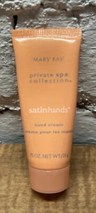 Mary Kay Private Spa Collection Satin Hands Hand Cream .75oz - Picture 1 of 2