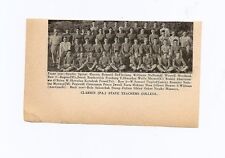 Clarion University Golden Eagles & Mansfield College 1939 Football Team Picture