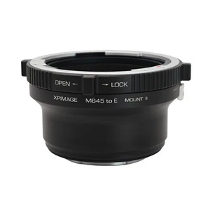 Adaptador de lente de bloqueo de imagen XP para lente Mamiya 645 M645 para cámara de montaje Sony E - Imagen 1 de 5