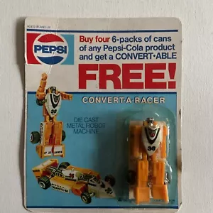 RARE 1985 PEPSI Promo Convert-A Racer Transformer Gobot. NEW. See Photos - Picture 1 of 4