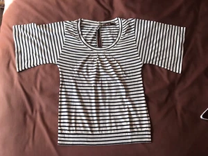 Reiss Stripe Tshirt Top XS - Picture 1 of 11