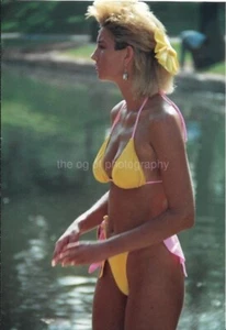 BIKINI RUBIA NIÑA AÑOS 80 90 COLOR FOTOGRAFÍA ENCONTRADA Muy Bonita MUJER 55 40 G - Imagen 1 de 1
