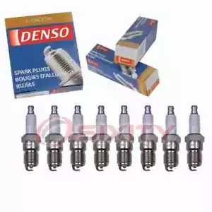 8 pc Denso Standard U-Groove Spark Plugs for 1995-2011 Lincoln Town Car 4.6L dg - Picture 1 of 5