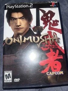 MINT DISC! Onimusha Warlords PS2 (PlayStation 2 PS2, 2002) Complete w/Manual CIB - Picture 1 of 8