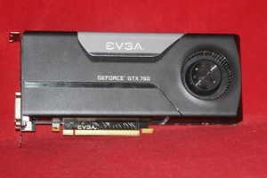 EVGA Nvidia GeForce GTX 760 SC, 2GB 256BIT GDDR5, PCI Express Graphics Card - Picture 1 of 5