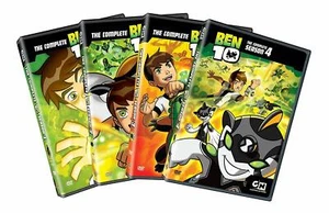Ben 10 Classic Complete TV Series Cartoon Network Seasons 1 2 3 4 DVD Sets NEW - Picture 1 of 9