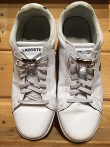 Men's Lacoste Carnaby EVO BL 1 White (7-33SPM10012001) Size 9.5 - Picture 1 of 8