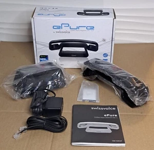E-PURE By Swissvoice Cordless Analog Digital Telephone(DECT 6.0) - Picture 1 of 3