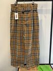 BURBERRY x Vivienne Westwood 2018 Checkered Belt Pants BRAND NEW ✅ RRP $1250AUD