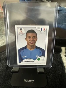 2018 Panini FIFA World Cup Russia KYLIAN MBAPPE PINK BACK STICKER #197 🔥📈 - Picture 1 of 2
