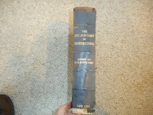 Art and Craft of Hairdressing vintage hardback Gilbert A. Foan illustrated - Bild 1 von 8