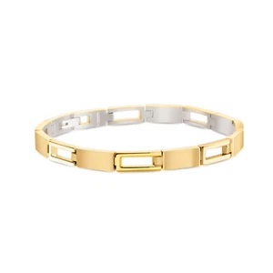 Boccia Armband Titan 030057-04 Armkette Bracelet Kette goldplattiert - Picture 1 of 6
