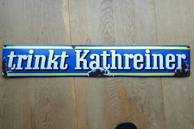 Emailschild trinkt Kathreiner Kaffee - Bild 1 von 4