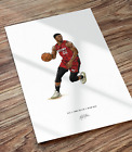 Jimmy Butler Plakat Miami Heat Fani koszykówki Ilustrowany druk artystyczny
