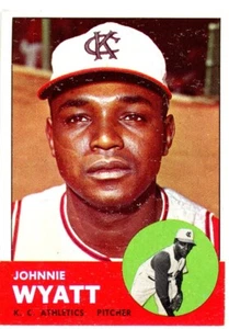 1963 Topps - #376 John Wyatt (RC) - Foto 1 di 2