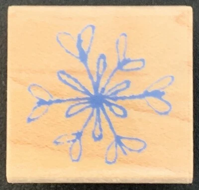 Hero Arts Snowflakes B4290 Rubber Stamp — 第 1/4 张图片