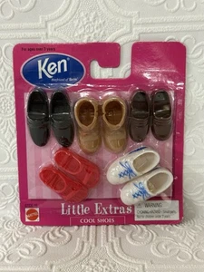 Ken Barbie Little Extras 1998 Zapatos Geniales Tenis Botas Sandalias Mocasines Nuevo en Paquete - Imagen 1 de 4