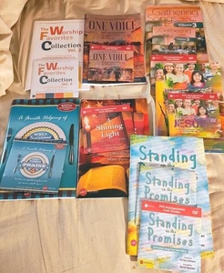 Lot 18 Church Choir Kids Adults Song Books CDs Dvds Arrangements Music Selection - Picture 1 of 9
