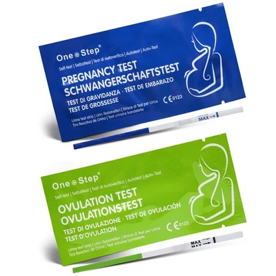 30 Ovulation Tests 10 Pregnancy Test Kits Fertility Urine Test Kits One Step - Image 1 of 4