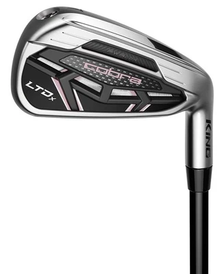 Women Cobra Golf Club LTDx 6 Iron Individual Ladies Graphite KBS PGI 55 Mint - Image 1 of 4