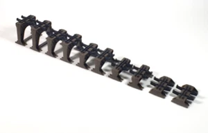 Lionel Trains Spur 027 Verlaufsbock Set 10-teilig braun - Bild 1 von 8