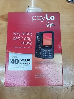 BRAND NEW Kyocera Contact - Qwerty Keyboard Phone - payLo by Virgin Mobile - Image 1 of 3