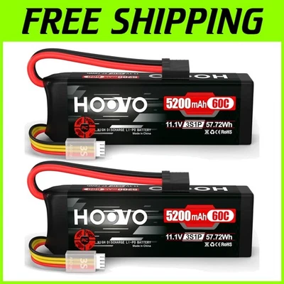 High Performance 11.1V 5200mAh LiPo Battery 60C Tr Plug - Image 1 of 4