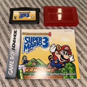 Super Mario Advance 4: Super Mario Bros. 3 GBA, 2003 mit Handbuch & Hülle Original - Bild 1 von 9