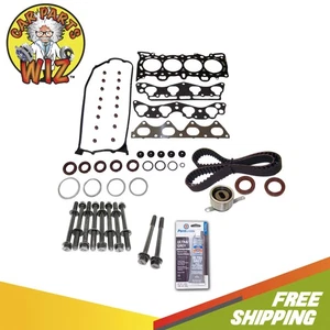 Engine Head Gasket Set Timing Belt Kit Bolts Fits 96-00 Honda 1.6L D16Y5 D16Y7 - Bild 1 von 5