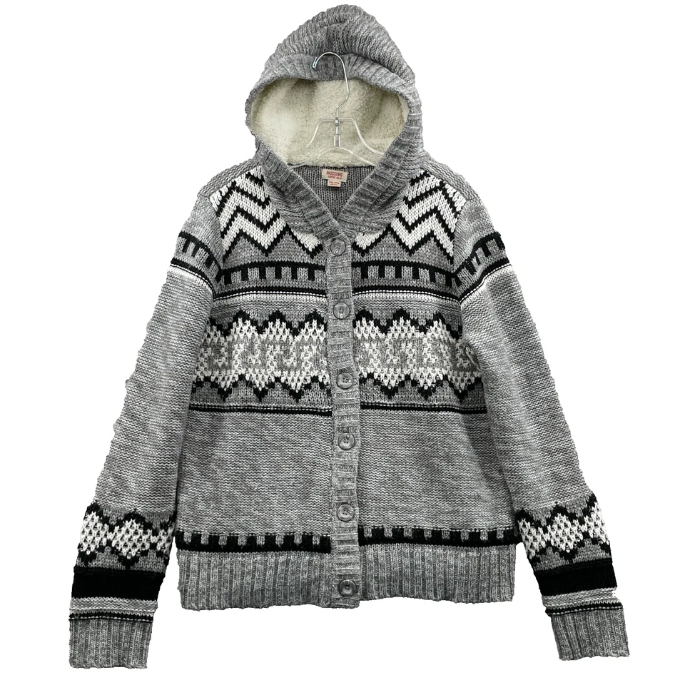 Cárdigan Suéter Mossimo Nórdico Para Mujer XXL Tejido Boho Gorpcore Exterior Y2k Cabina Foto 1 de 4