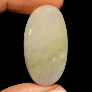 28 Ct Natural Aventurine Oval Cabochon Loose Gemstone For Jewelry 34X18X5 mm - Picture 1 of 3