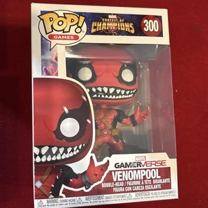Marvel Gamerverse Venompool Vinyl POP Figure Toy #300 FUNKO Spider-Man NEW - Picture 1 of 3