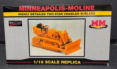 Oruga de dos estrellas con hoja Minneapolis-Moline SCT 233 altamente detallada Foto 1 de 4