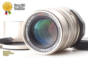 [Almost Unused] Contax Carl Zeiss Sonnar T* 90mm f2.8 Lens For G1 G2 From JAPAN - Picture 1 of 10