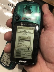 Garmin etrex Venture tragbare Handtasche GPS Wandern Geocaching - grün - Bild 1 von 16