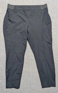 A New Day Ankle Pull-On Chino Pants Women's Small Black Cotton Rayon Size 18 - Picture 1 of 6