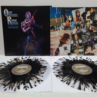 OZZY OSBOURNE Randy Rhoads Tribute 2 LP 2019 Vinyl Clear Splatter New SYOTOS Box - Image 1 of 4